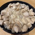 ママメイン！時々子供's cooksnap of when they made 鶏胸肉がこってり旨～い♪オイマヨあえ.