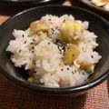 クック5UAFCM☆'s cooksnap of when they made 栗おこわ.