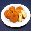 ＠迷子＠'s cooksnap of when they made カリもち♪激うま♡チーズ芋餅フライ.