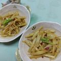 みっちゃん❇️68's cooksnap of when they made うどの皮のきんぴら 春ですね.