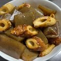 向日葵もふーん's cooksnap of when they made ちくわとこんにゃくの照り焼き【脂質1g】.