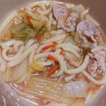❀まいねこ❀'s cooksnap of when they made 野菜たっぷり♫ 味噌煮込みうどん鍋.