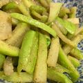nakotarin's cooksnap of when they made はやとうりのキンピラ♪お弁当にも！.