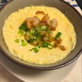 みなとのまんま's cooksnap of when they made エビのせ中華風茶碗蒸し.
