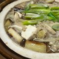 菜つ実☆ミ's cooksnap of when they made 鶏もも肉と焼きねぎと蓮根餅のねぎま鍋.