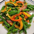 marihawaii's cooksnap of when they made インゲンとパプリカの彩りオイスタ炒め.