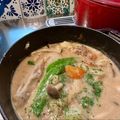 mindforest's cooksnap of when they made カリフラワーと鶏肉の豆乳クリーム煮.