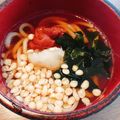うさぎのおかし's cooksnap of when they made 梅わかめうどん.