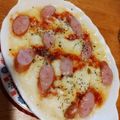 ナンキンハゼ's cooksnap of when they made 朝食＆ランチに♪レンジ☆HMピザ蒸しパン.