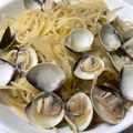 みんにょんぼん's cooksnap of when they made パスタ屋さん直伝☆ハマグリのスープパスタ.