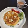 ほか弁ママ's cooksnap of when they made 簡単！クリームチーズパンケーキ。朝食に。.
