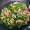 たあなけきるし's cooksnap of when they made 【楽めし】簡単和風チンジャオロース.