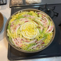 ぽえ's cooksnap of when they made 簡単！定番♡豚バラ白菜のミルフィーユ鍋.