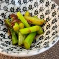 run※'s cooksnap of when they made 簡単お弁当にも♪アスパラガスのおかか和え.