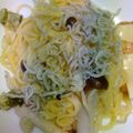 xyzクック's cooksnap of when they made 釜揚げしらすの豆乳クリームパスタ.