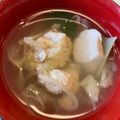 ピーナッツ子♪'s cooksnap of when they made 野菜たっぷりすまし汁☆鶏団子バージョン.