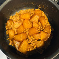 YesYU's cooksnap of when they made 大根とひき肉で♪簡単とろ〜り煮物.