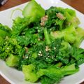 クックM96XDX☆'s cooksnap of when they made 菜の花の梅ごま和え☆.