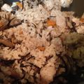 喜八＆Hacchi's cooksnap of when they made ツナ入り☆干し椎茸とひじきの炊き込みご飯.