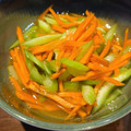 ohim's cooksnap of when they made 白だしで簡単♡セロリと人参の浅漬け.