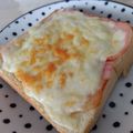 ミントのチョコ's cooksnap of when they made 簡単★とろ～りクロックムッシュ風トースト.