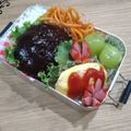 ゆぅまろちゃん's cooksnap of when they made お弁当に＊レンジで簡単まんまるオムレツ.