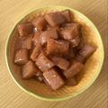 」りふ's cooksnap of when they made こんにゃくの味噌煮.