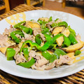 料理男子部's cooksnap of when they made ＊豚コマとピーマンと椎茸の旨味醤油炒め＊.