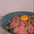 Cooking Angel's cooksnap of when they made ローストビーフ丼(手作りのタレ).