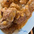 takoyuma's cooksnap of when they made 簡単！揚げない肉団子の甘酢あん.