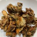 ゆみらんたん's cooksnap of when they made 簡単おつまみ☆カリカリ舞茸・海苔塩味。.