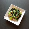WOODs´'s cooksnap of when they made 青梗菜と塩昆布のニンニク炒め.