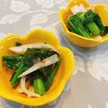 jack06's cooksnap of when they made さっぱり梅☆大根と小松菜のかんたん酢和え.