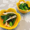 jack06's cooksnap of when they made さっぱり梅☆大根と小松菜のかんたん酢和え.