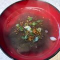 あい♪らんど's cooksnap of when they made とろろ昆布のお吸い物.