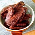 yumelon88's cooksnap of when they made おいしすぎる♪しみチョコラスク★パン耳で.