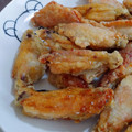 pomSS's cooksnap of when they made ☆簡単☆手羽中の旨みカレーから揚げ.