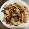 えみりんたん's cooksnap of when they made ✿きのこと長芋のほっこり♡バター醤油✿.