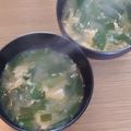 ﾋﾟﾛﾐ♡'s cooksnap of when they made ニラと卵のお味噌汁.