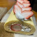 鹿児島県太郎's cooksnap of when they made しゅわっ♪ふわぁ♪とろけるシフォンロール.