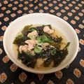 龍青空ママ's cooksnap of when they made 母の韓国わかめスープ♪.