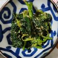 ミルクスイッチ's cooksnap of when they made 黄金比率★ほうれん草のゴマ和え.