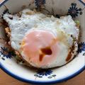 にことん's cooksnap of when they made 一人ランチに♪和風 目玉焼き丼.