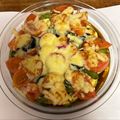 クック91TYEN☆'s cooksnap of when they made ズッキーニとナスとトマトのチーズ焼き.