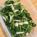 summer813's cooksnap of when they made ほうれん草と大根のナムル風サラダ.