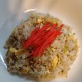 ミロ9607's cooksnap of when they made 卵とねぎのチャーハン.