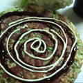 ばきい's cooksnap of when they made 黄金比率！簡単基本の豚玉お好み焼き☆.