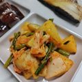 ちょちょこ✫'s cooksnap of when they made ✿じゃがいものキムチバター炒め✿.