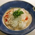 Misato's cooksnap of when they made めんつゆとごまドレで簡単坦々つけ麺風素麺.