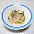 ＠迷子＠'s cooksnap of when they made 青梗菜とハムのとろとろミルク煮.